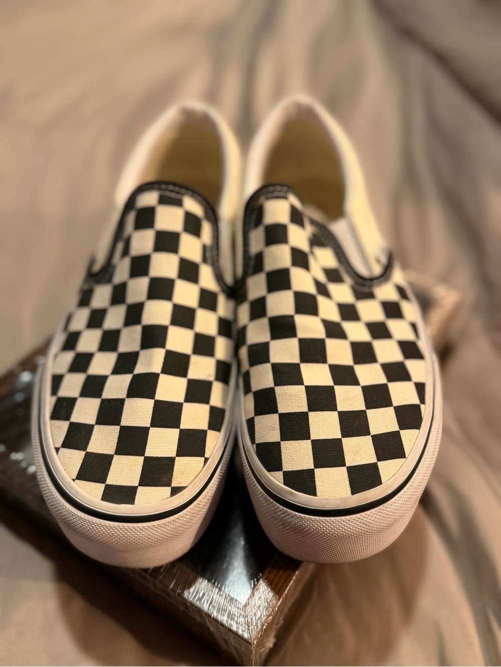 Vans Checkerboard Slip-On Stackform
